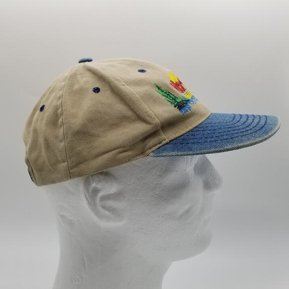 Vintage Northland Fishing Tackle Team Northland USA Cotton Hat Adjustable Cap | Color: Blue/Tan | Size: Os | Vdqueenz's Closet
